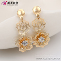 63737-Xuping Fashion Wedding Flower Jewelry Classic Jewelry Set para mujeres